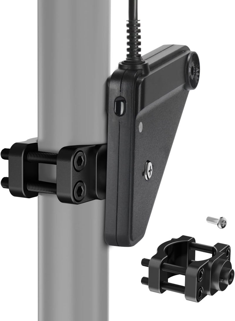 JSAHAH Aluminum Mount for Lowrance Eagle Eye 9 Sensor - Compatible with Various Rod, Easy Installation - Aluminum Alloy Material - Sturdy and Durable - Image 1